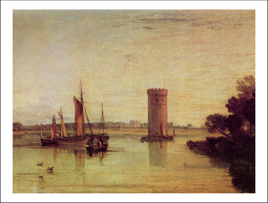 wmt0099 by John Mallord William Turner RA, 12x8"(A4) Poster
