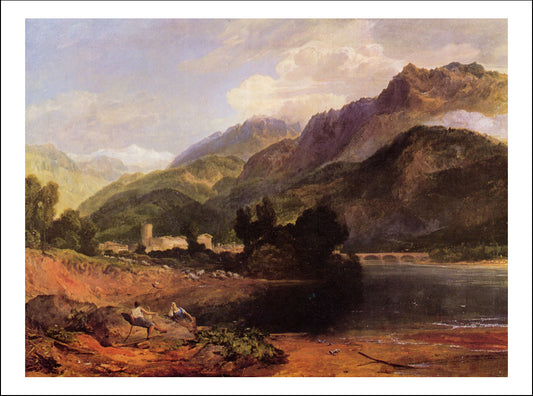 wmt0124 by John Mallord William Turner RA, 12x8"(A4) Poster
