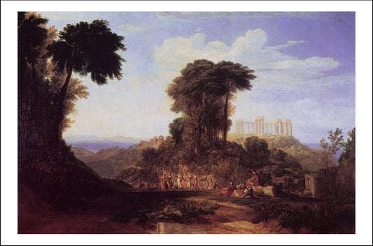 wmt0134 by John Mallord William Turner RA, 12x8"(A4) Poster
