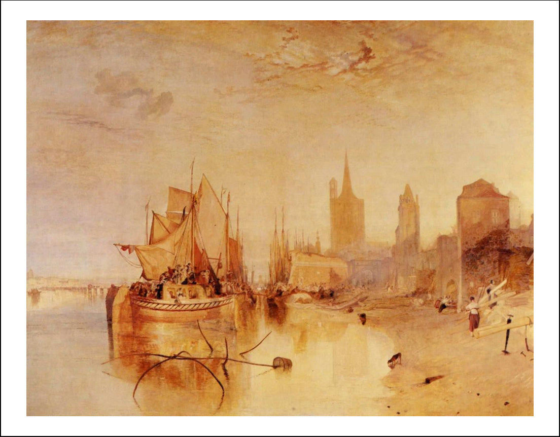 wmt0232 by John Mallord William Turner RA, 12x8"(A4) Poster