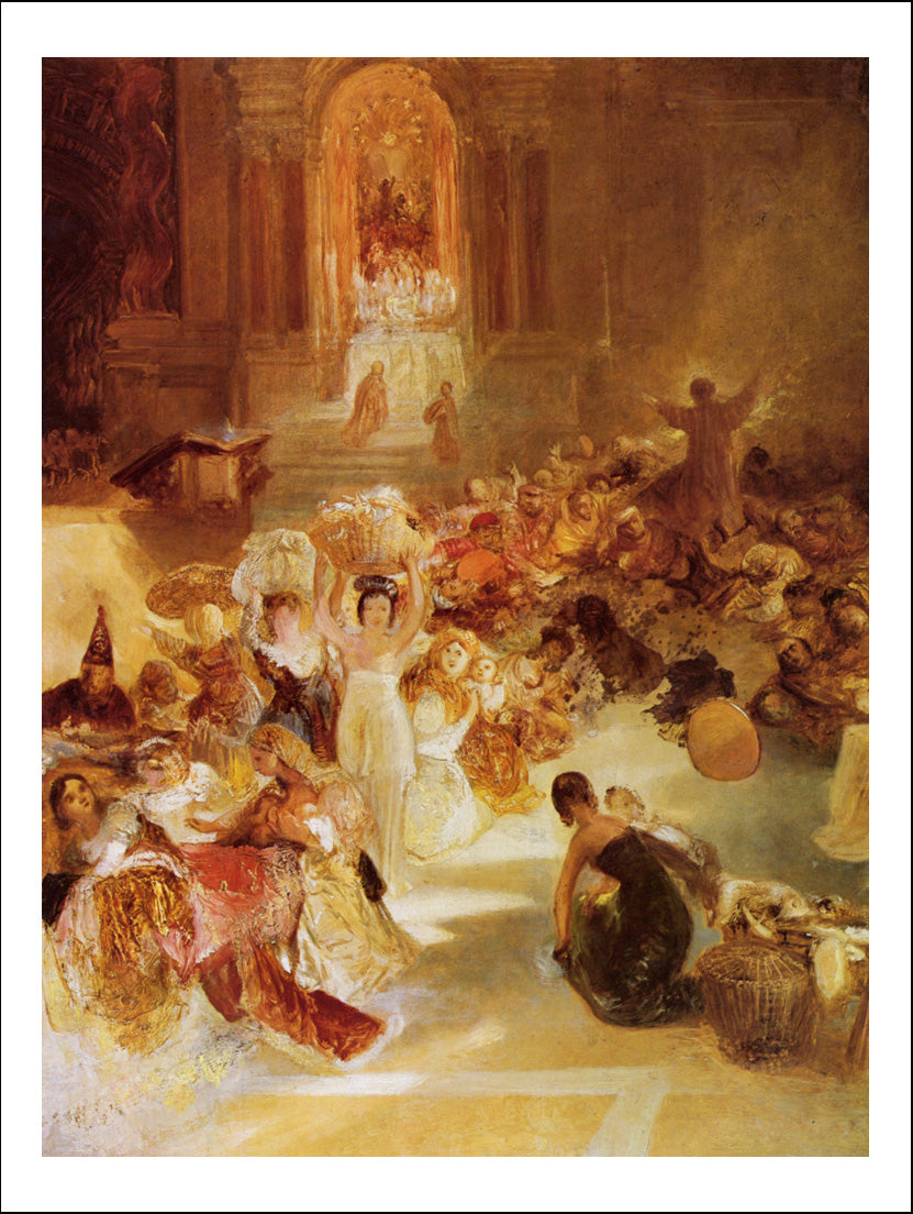 wmt0436 by John Mallord William Turner RA, 12x8"(A4) Poster