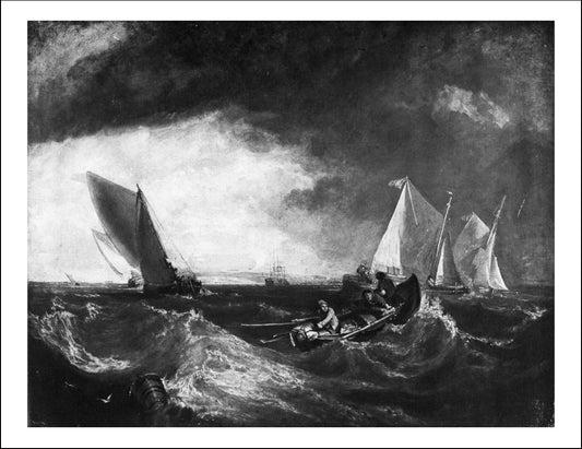 wmt0542 by John Mallord William Turner RA, 12x8"(A4) Poster