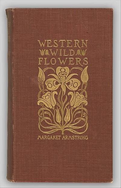 Written and illustrated by Margaret Neilson Armstrong:Field Book of Western Wild Flowers with five hundred illustrations in black and white and forty-eight plates in color drawn from nature by the author 1915, vintage artwork, 16x12"(A3) Poster Print