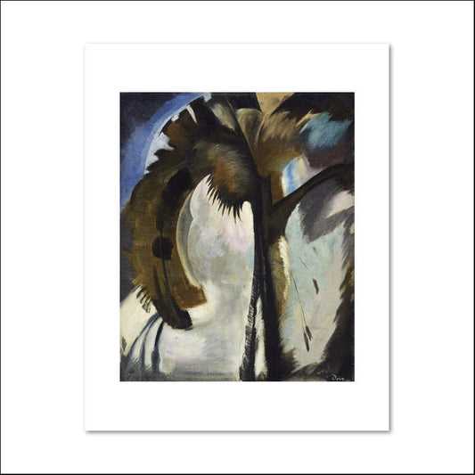 YELLOW, BLUE, AND VIOLET by Arthur Dove, vintage art, modern poster print