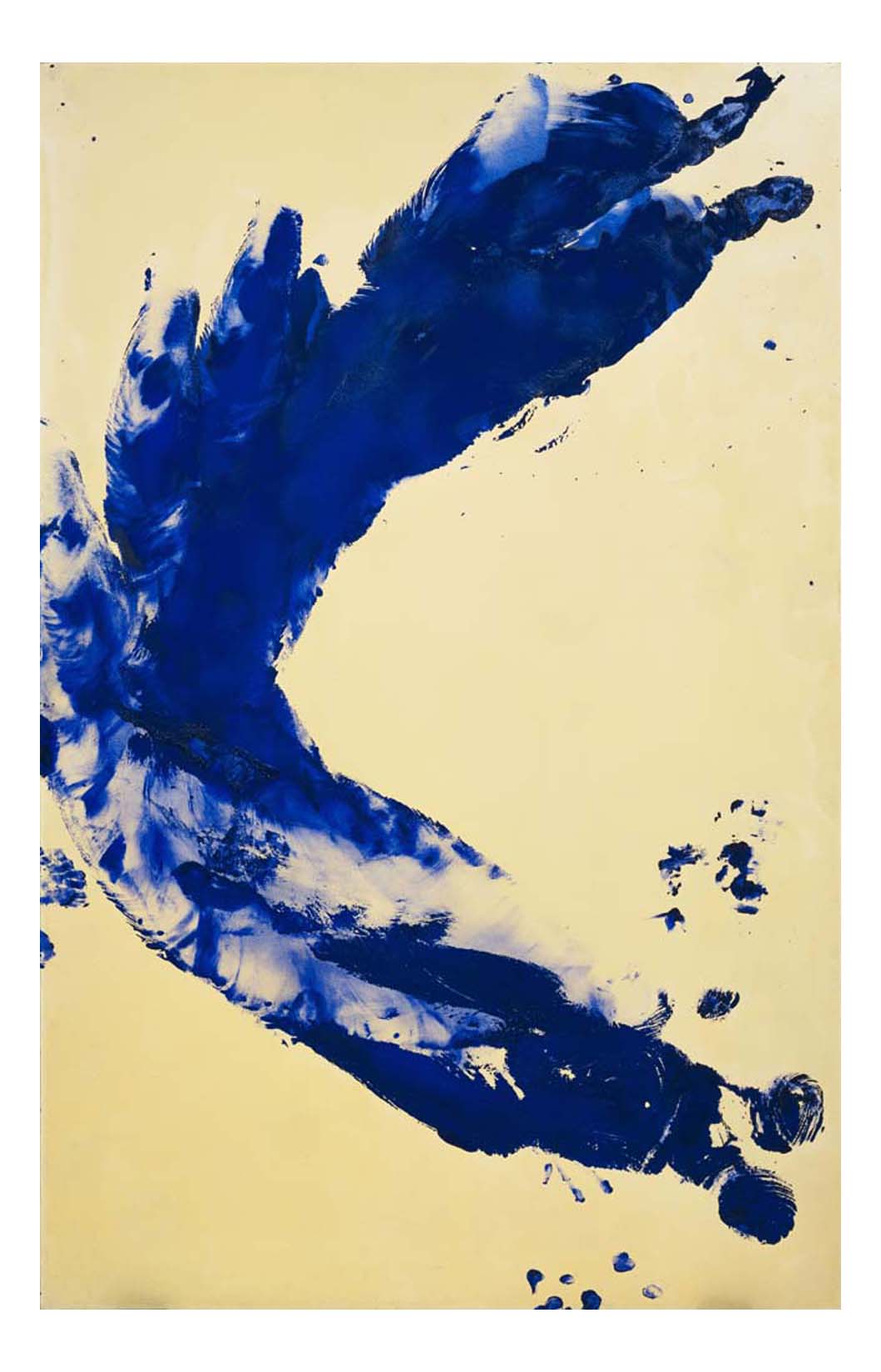 Yves Klein - Anthropometry Princess Helena, 16x12" (A3) Poster Print