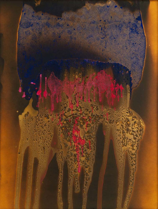 Yves Klein - Untitled, vintage art, modern poster print