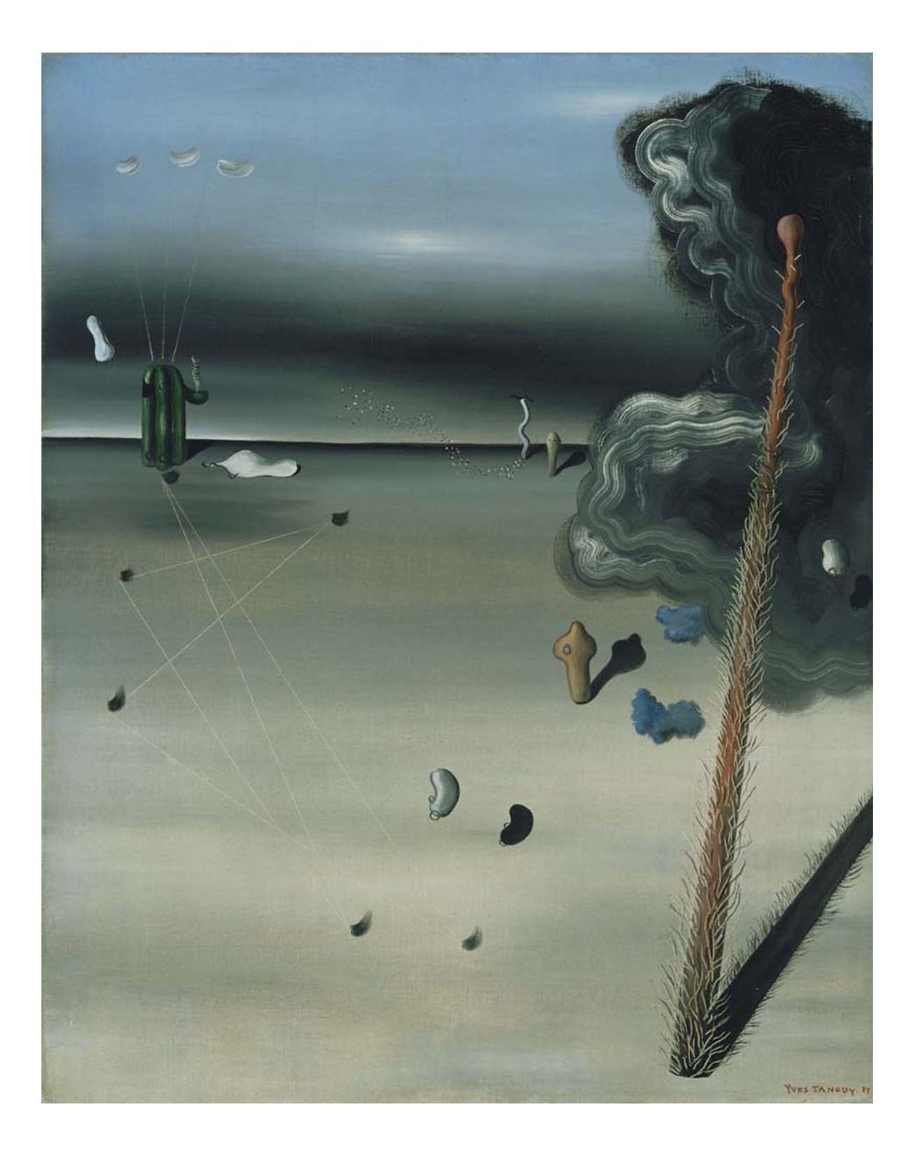 Yves Tanguy - Mama, Papa Is Wounded!, 16x12" (A3) Poster Print