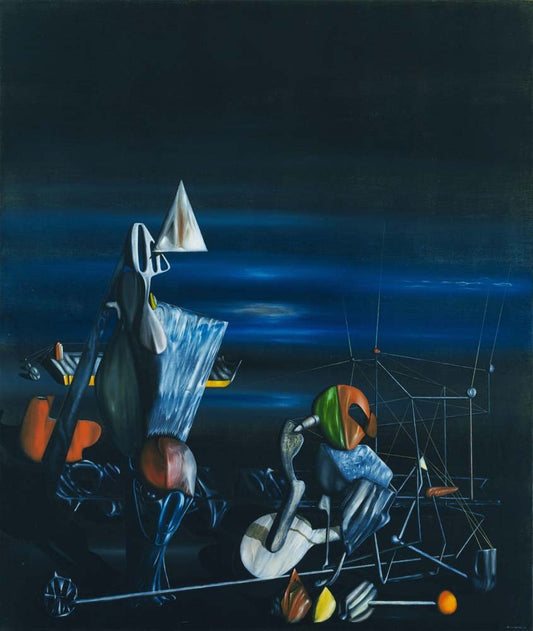 Yves Tanguy - Slowly Toward the North, vintage art, modern poster print