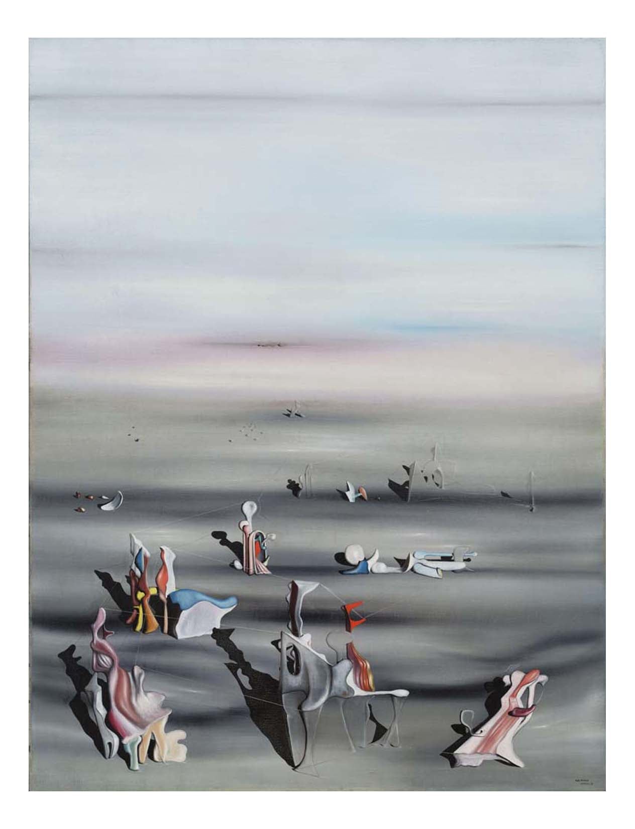 Yves Tanguy - The Furniture of Time, 16x12" (A3) Poster Print