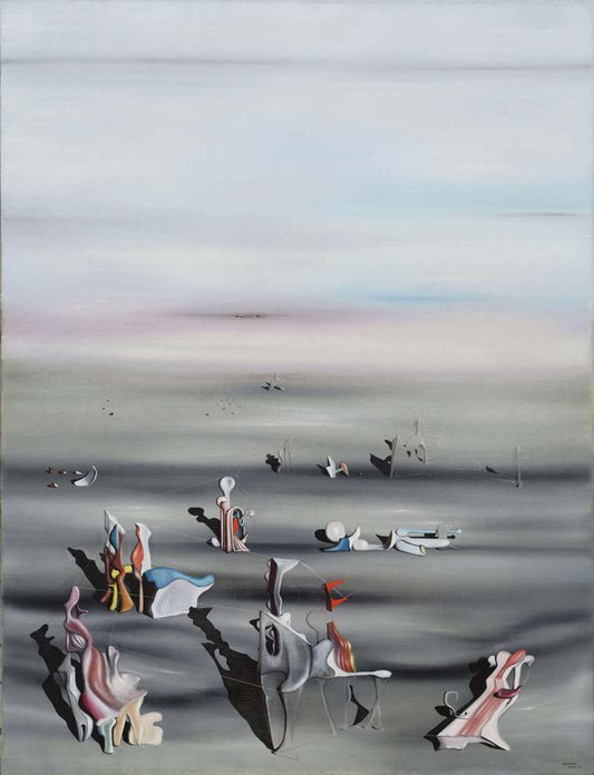 Yves Tanguy - The Furniture of Time, vintage art, modern poster print