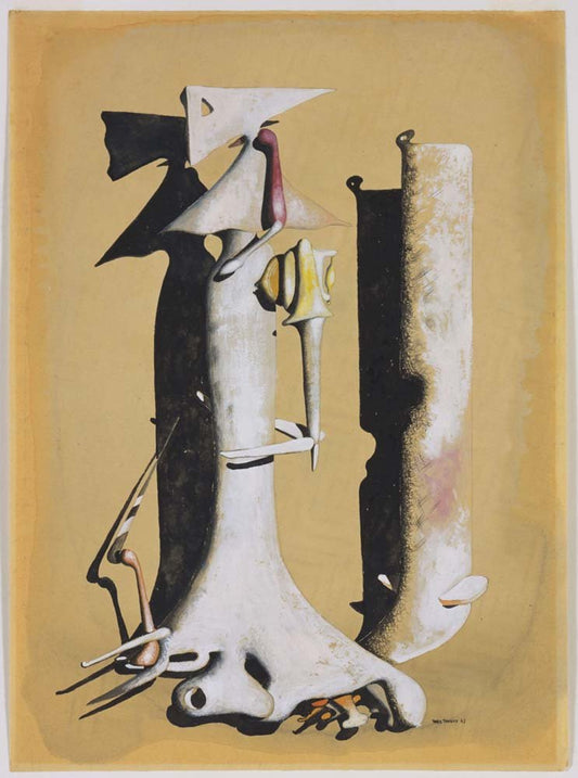 Yves Tanguy - Untitled (2), vintage art, A3 (16x12")  Poster Print 